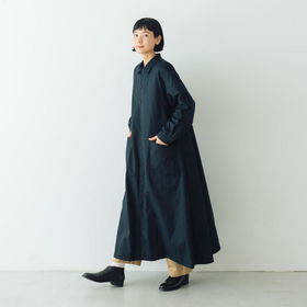 YAECA CANVAS DESIGN ワークシャツドレス