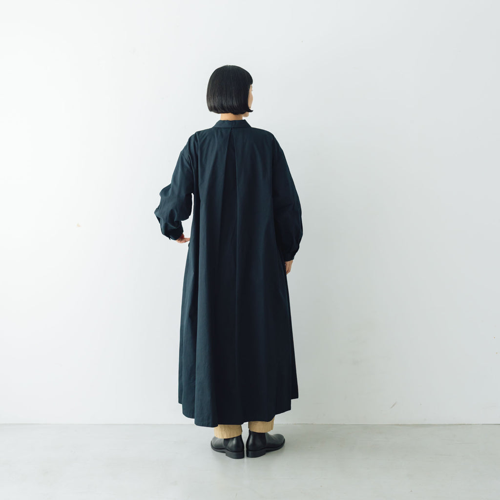 YAECA CANVAS DESIGN ワークシャツドレス