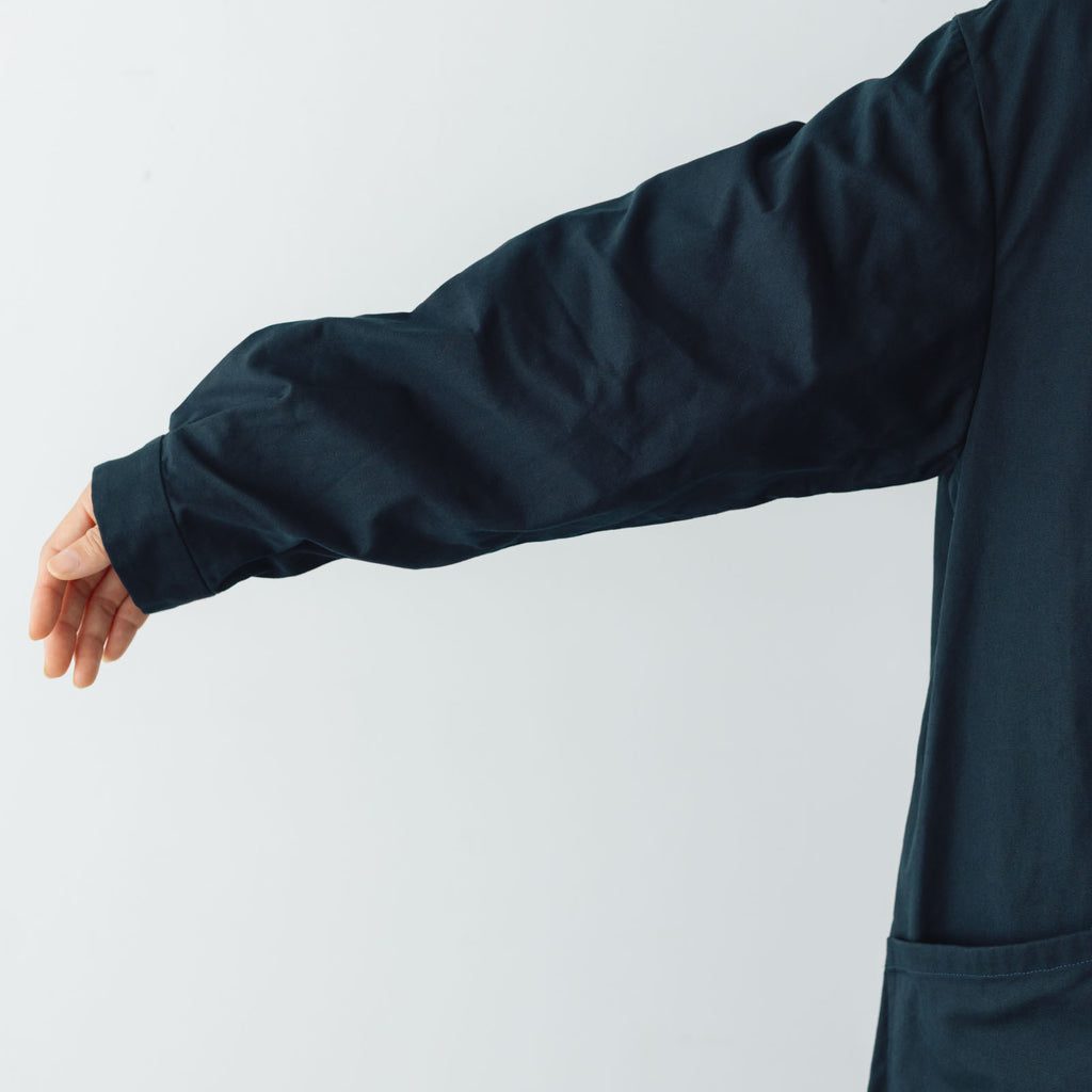 YAECA CANVAS DESIGN ワークシャツドレス