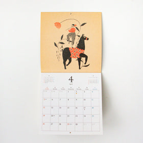 杉本さなえ 壁掛カレンダー Season‘s Calling 2026