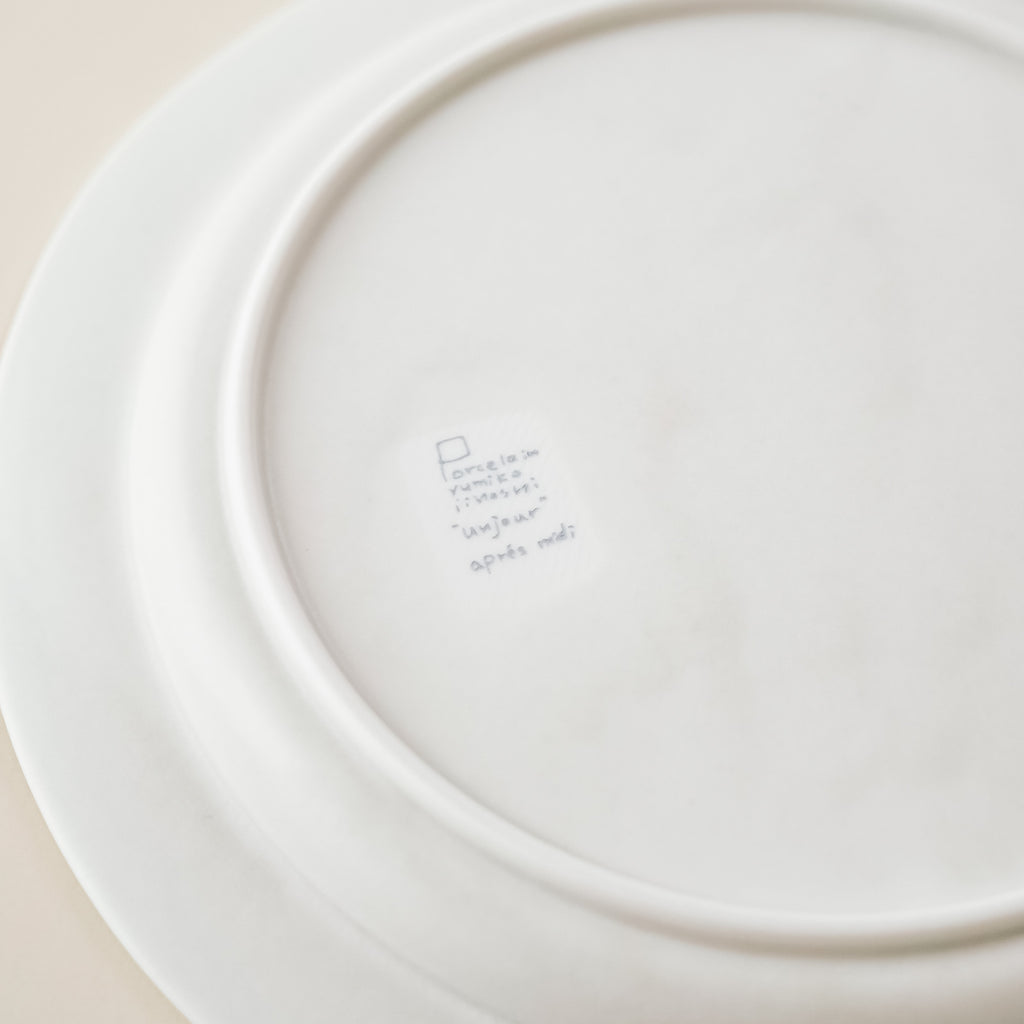 yumiko iihoshi porcelain unjour plate yuki