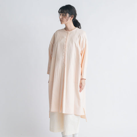 Atelier d’antan Vau カディコットンロングシャツ