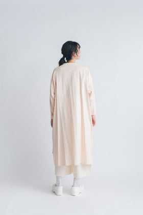 Atelier d’antan Vau カディコットンロングシャツ