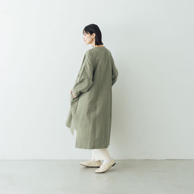 Atelier d’antan Vau カディコットンロングシャツ