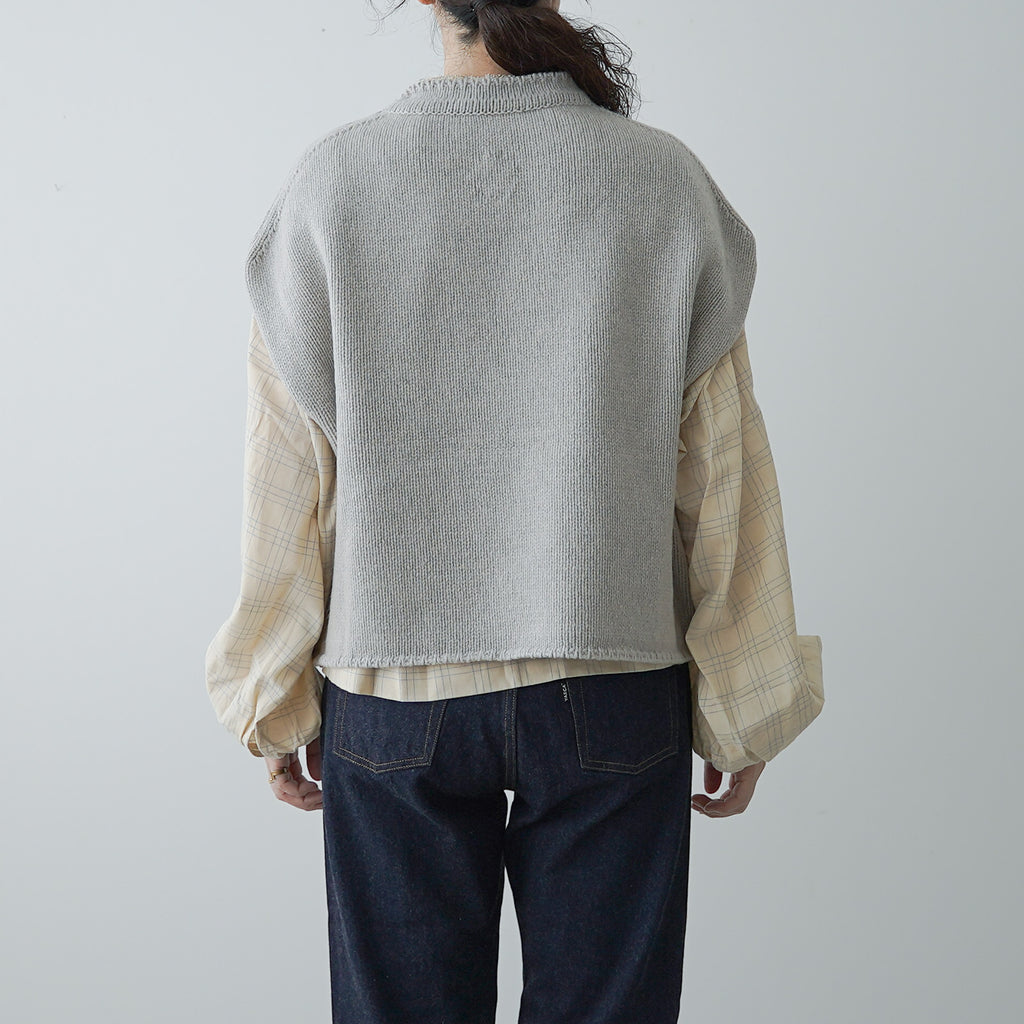 Atelier d’antan Rude ウールニット ベスト
