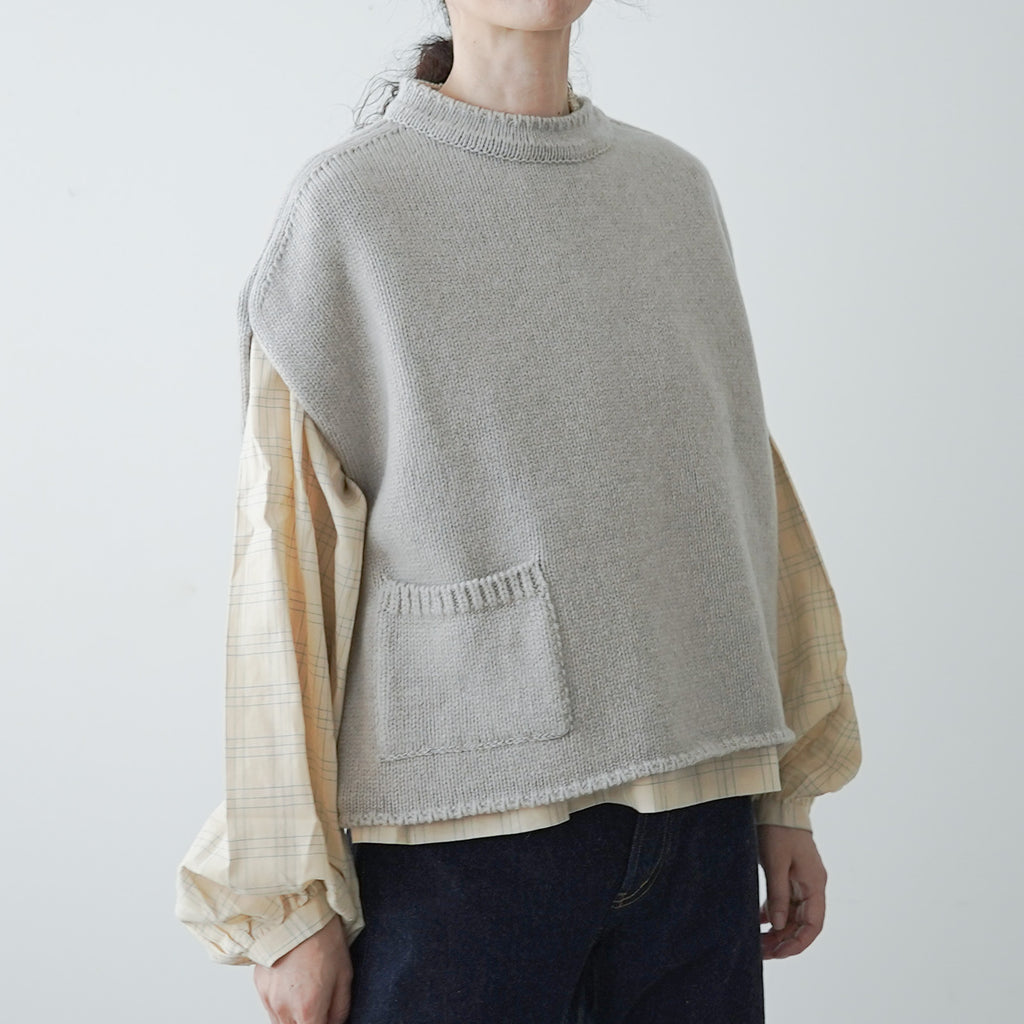 Atelier d’antan Rude ウールニット ベスト