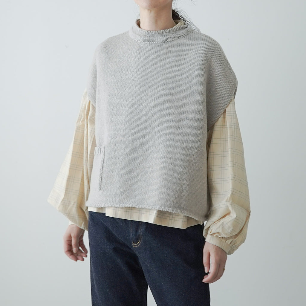 Atelier d’antan Rude ウールニット ベスト