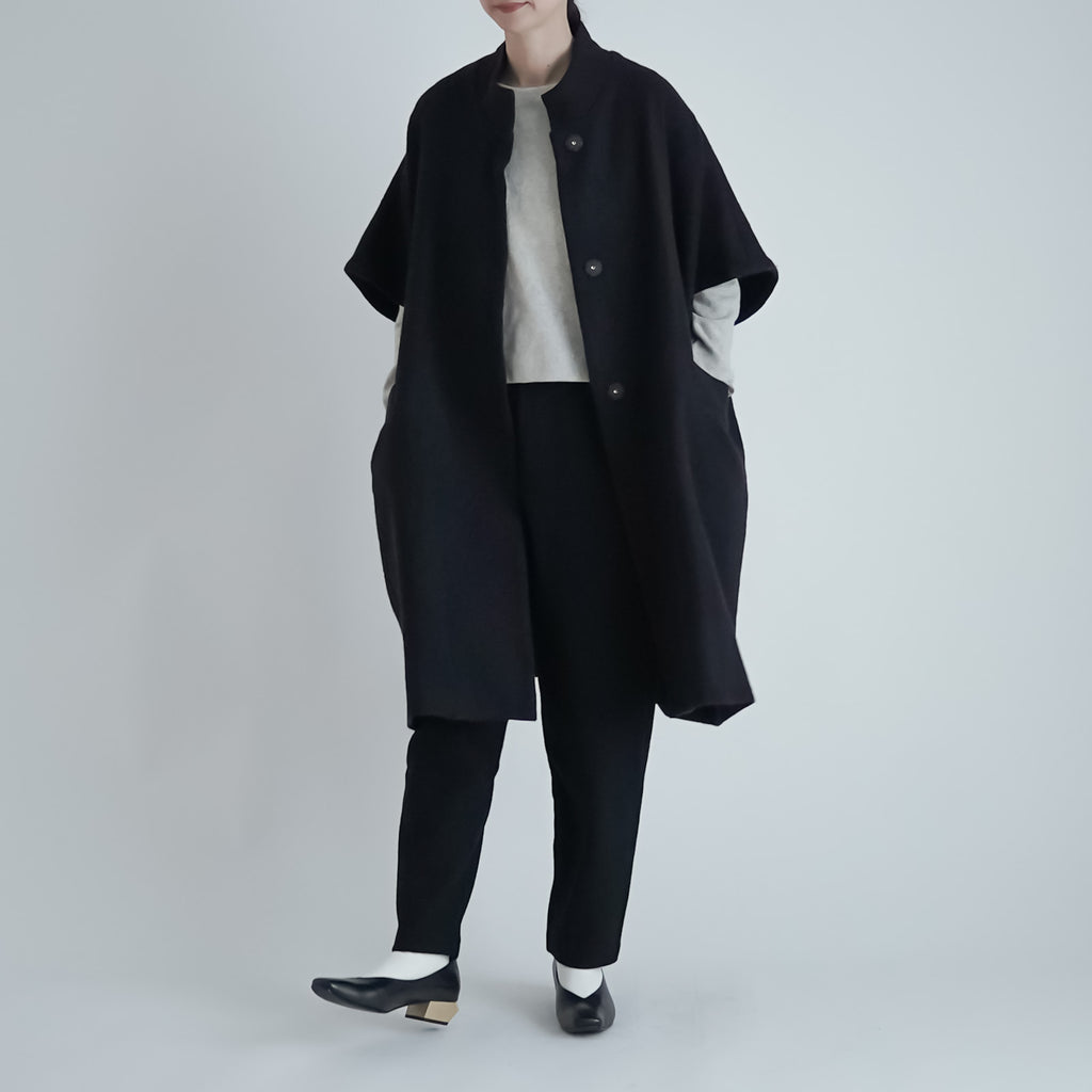 Atelier d’antan Turk ウール ショートスリーブ コート