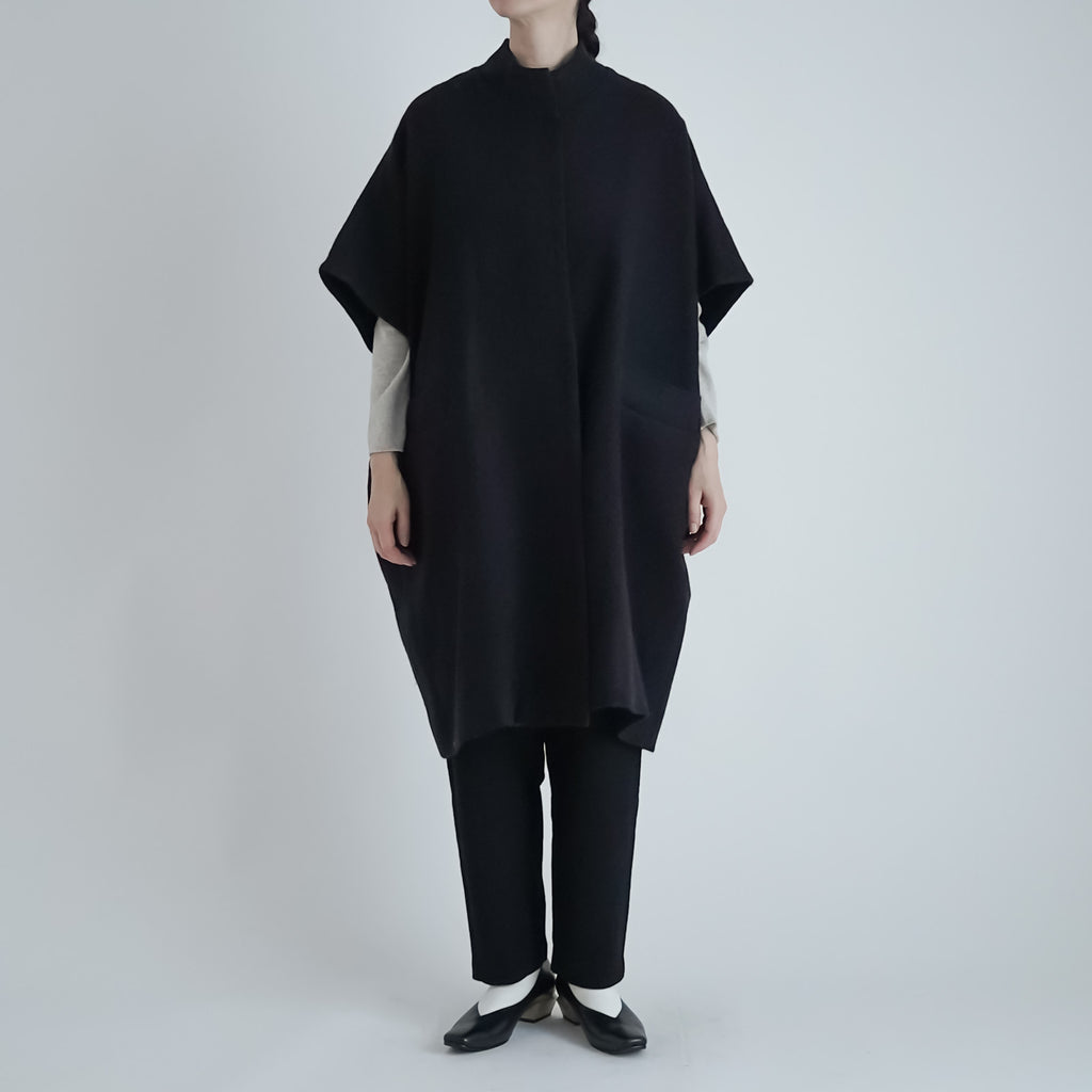 Atelier d’antan Turk ウール ショートスリーブ コート