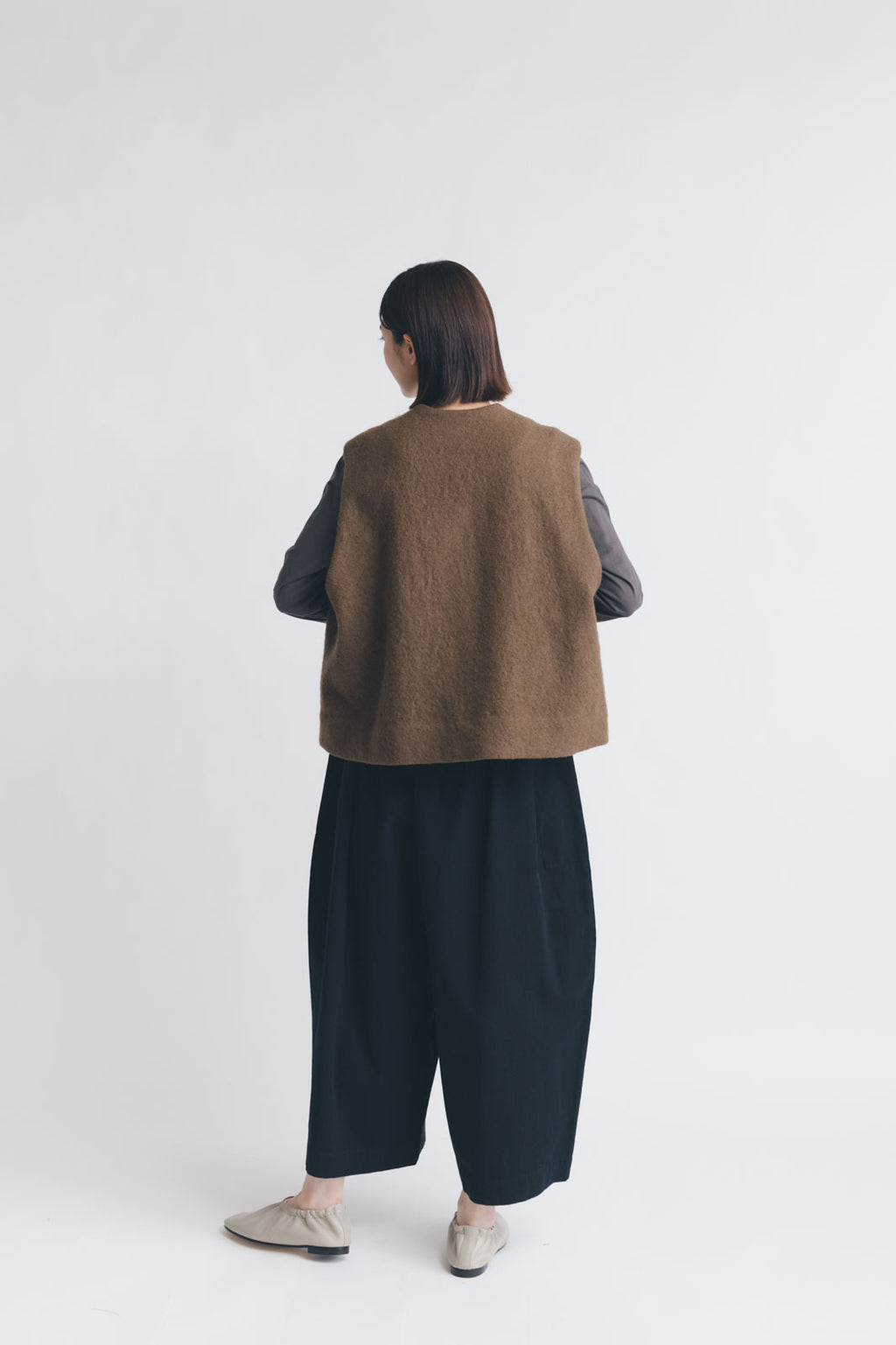 Atelier d’antan Greco ウールベスト