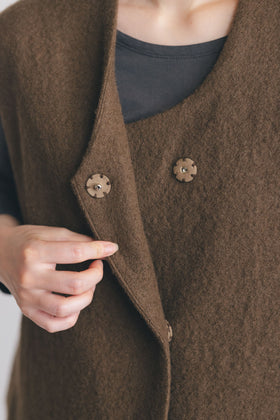 Atelier d’antan Greco ウールベスト