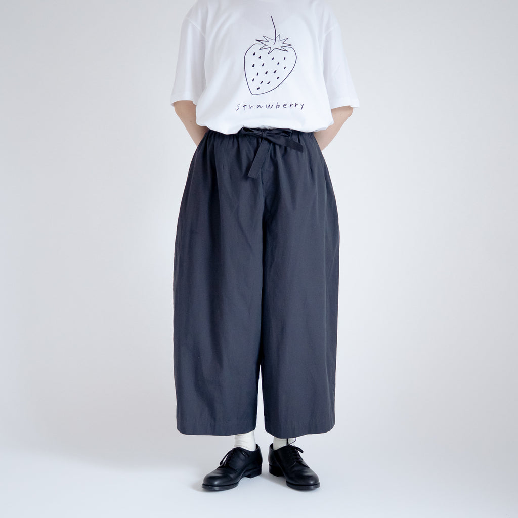 Atelier d’antan Reymont コットンパンツ ダークグレー