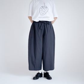 Atelier d’antan Reymont コットンパンツ ダークグレー