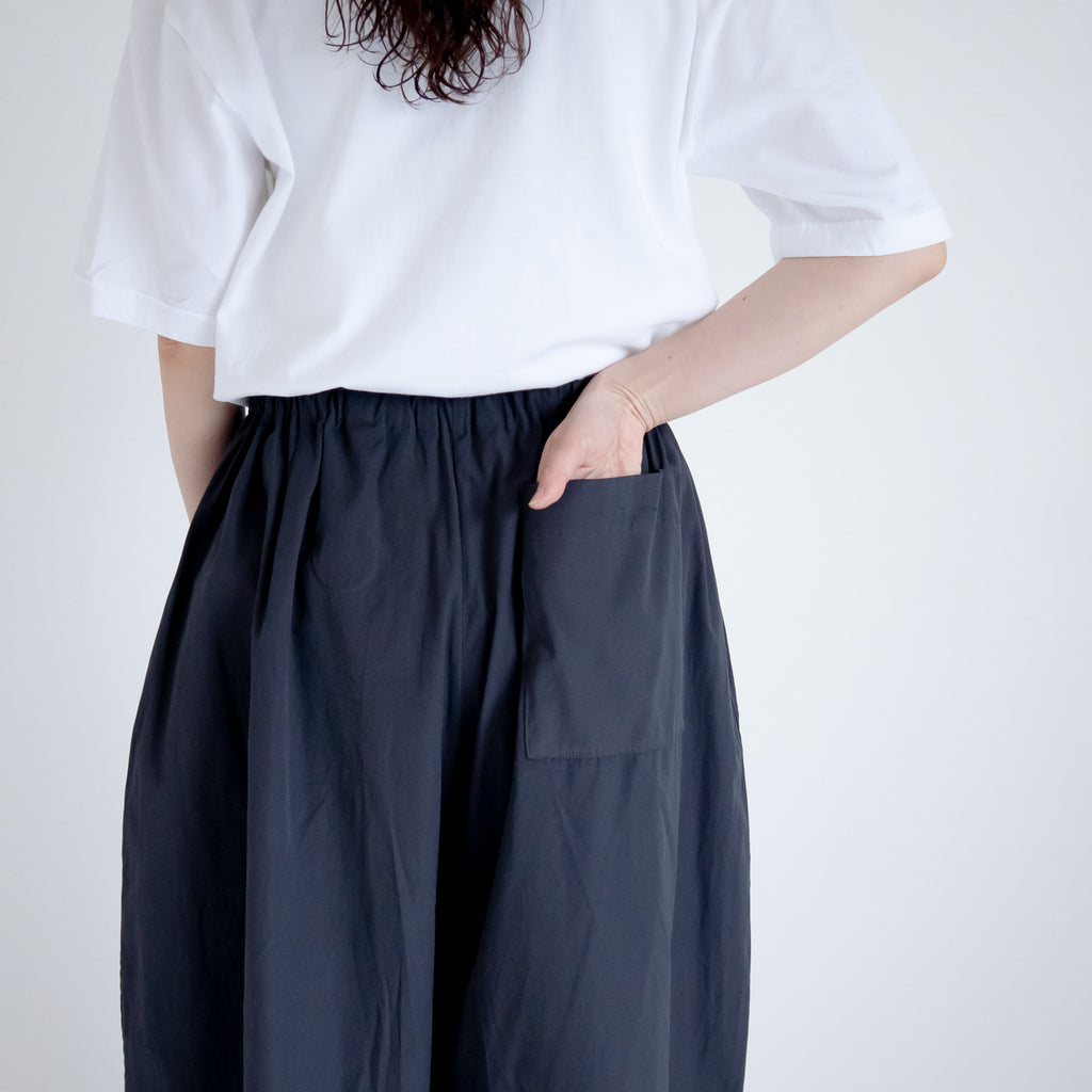 Atelier d’antan Reymont コットンパンツ ダークグレー