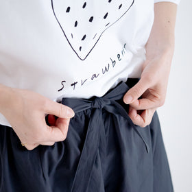 Atelier d’antan Reymont コットンパンツ ダークグレー