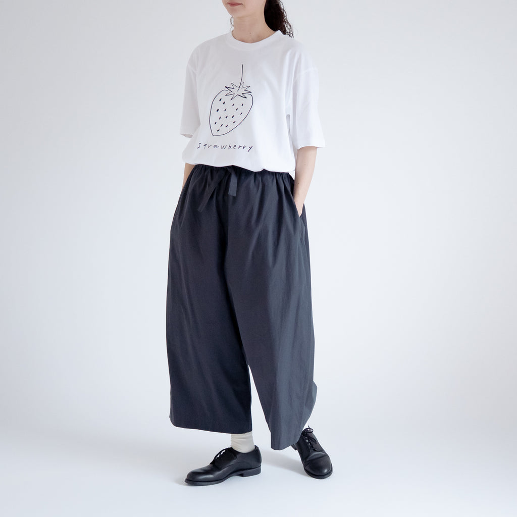 Atelier d’antan Reymont コットンパンツ ダークグレー