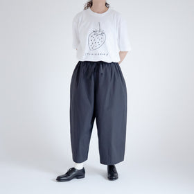 Atelier d’antan Reymont コットンパンツ ダークグレー