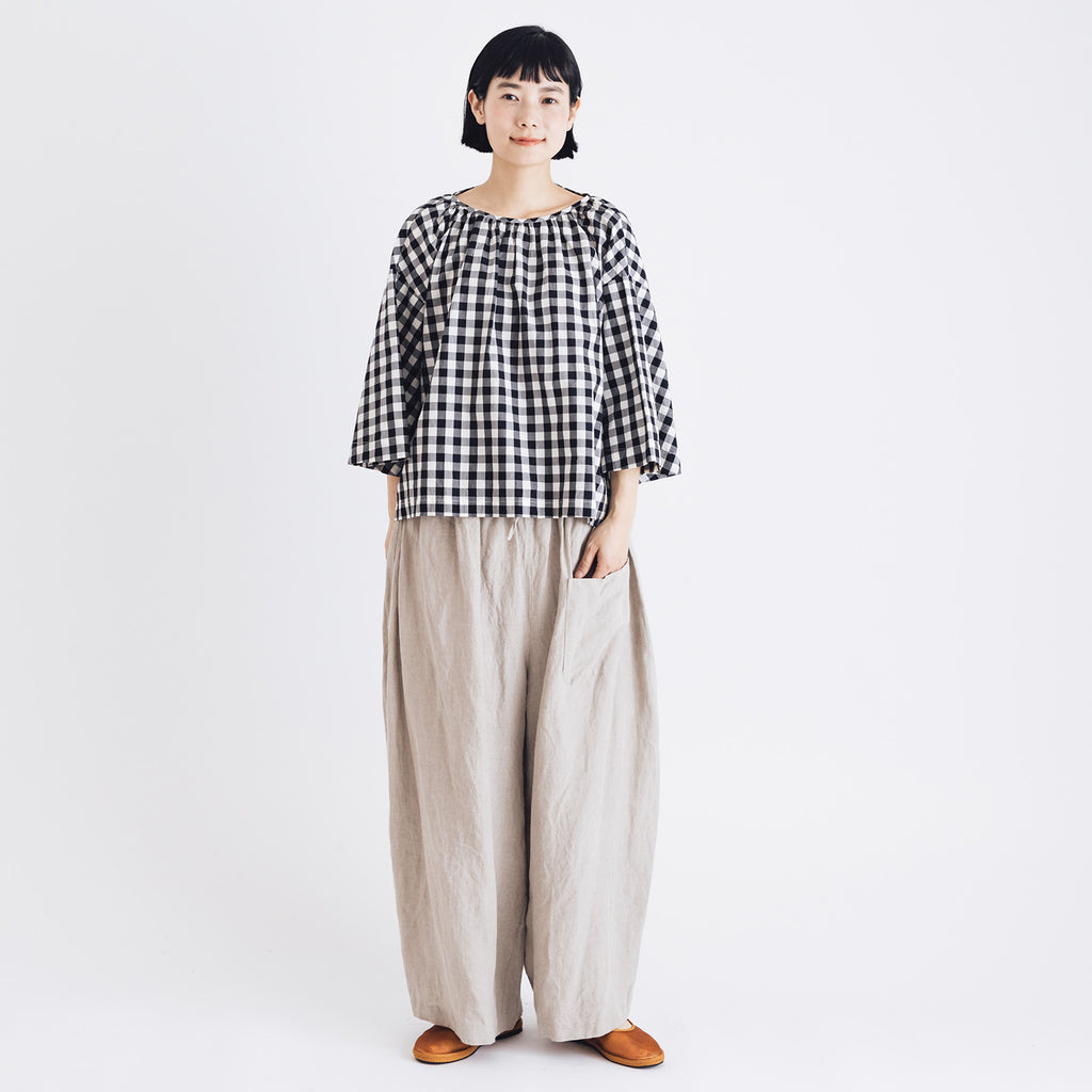 Atelier d’antan Wiley リネンパンツ オートミール