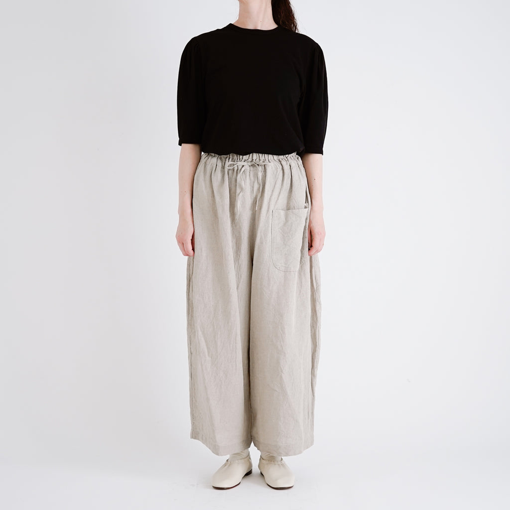 Atelier d’antan Wiley リネンパンツ オートミール
