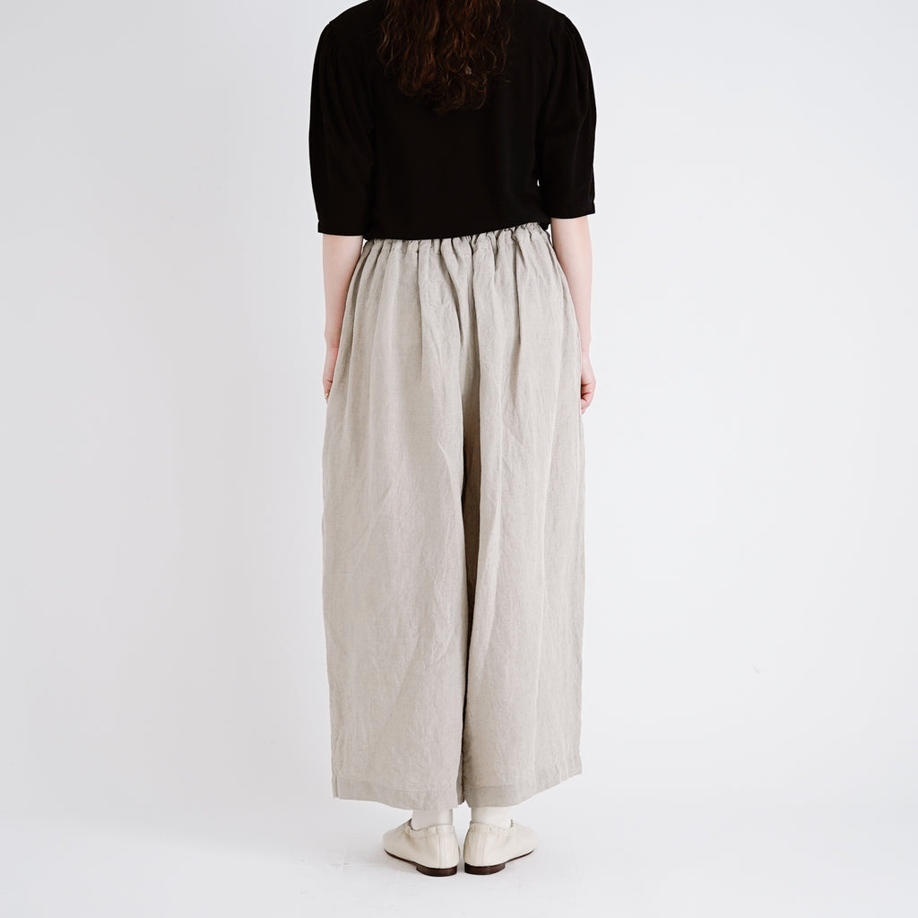 Atelier d’antan Wiley リネンパンツ オートミール