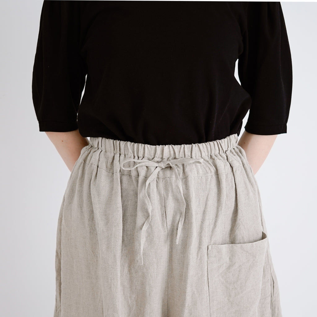 Atelier d’antan Wiley リネンパンツ オートミール