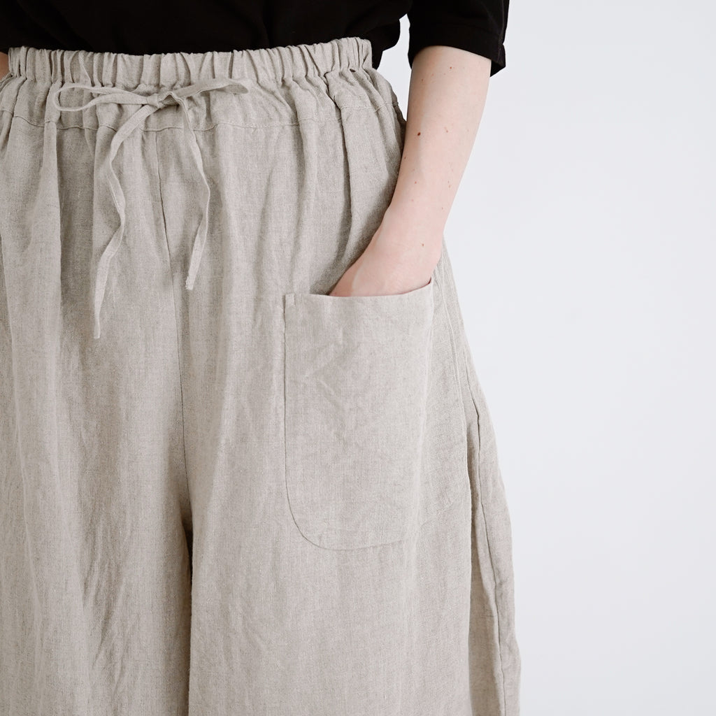 Atelier d’antan Wiley リネンパンツ オートミール