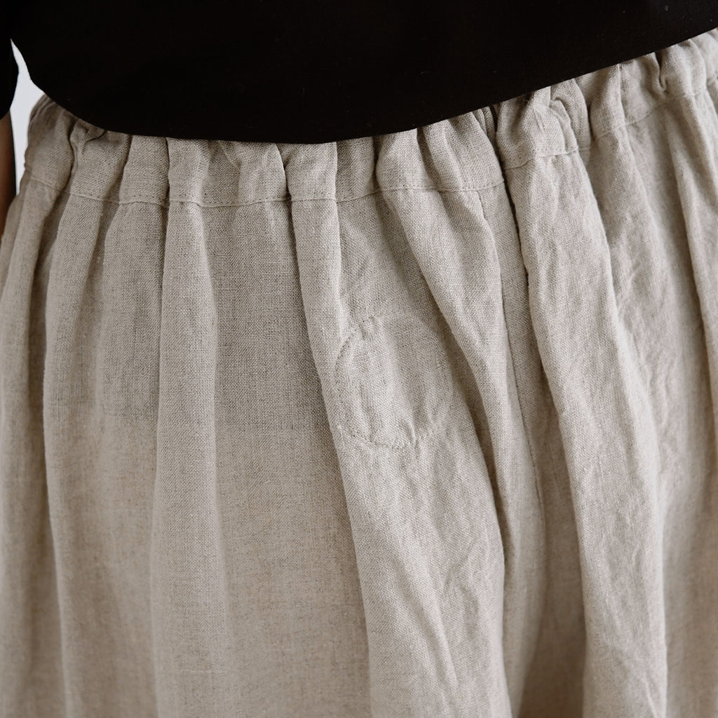 Atelier d’antan Wiley リネンパンツ オートミール