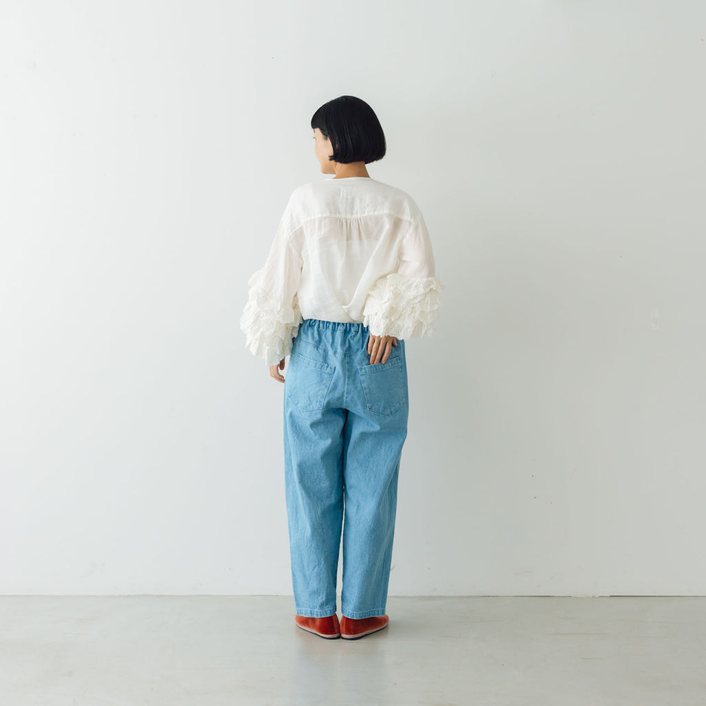 Atelier d’antan Charron デニムパンツ ライトインディゴ