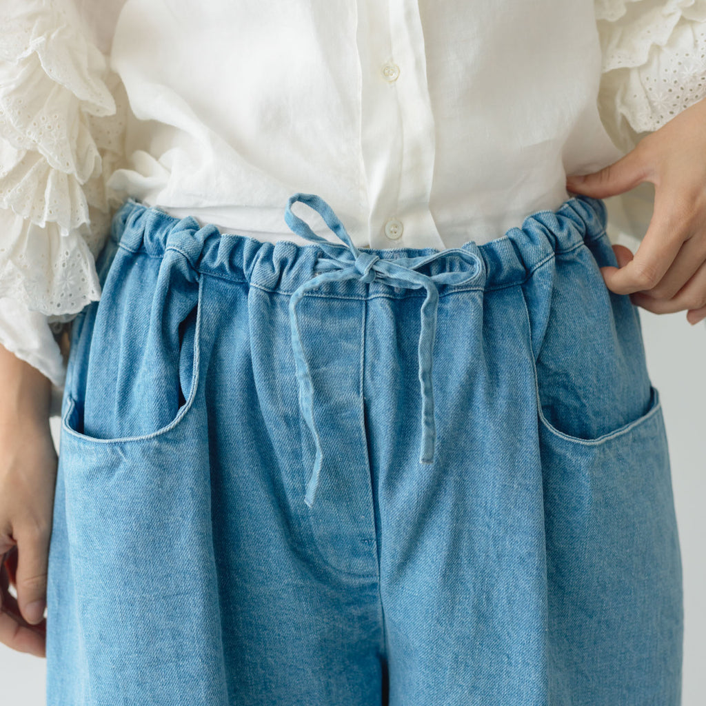 Atelier d’antan Charron デニムパンツ ライトインディゴ