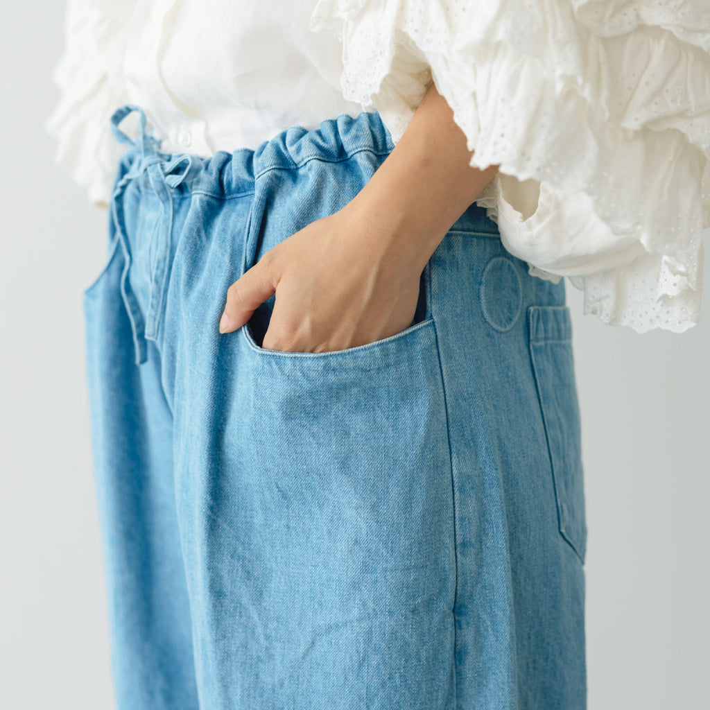 Atelier d’antan Charron デニムパンツ ライトインディゴ
