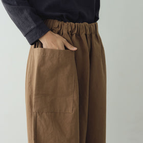 Atelier d’antan Perriere コットン パンツ