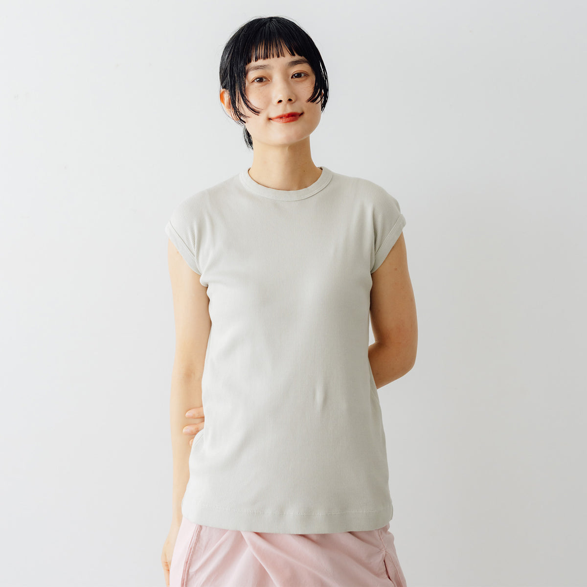 新品アトリエダンタン　スーピマコットンカットソーフレンチ〈 Turgot 〉白 Atelier d'antan Turgot スーピマコットンカットソーフレンチ ｜くらす