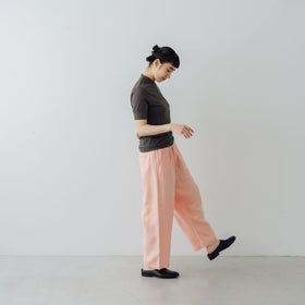 ALWEL モックネックTシャツ