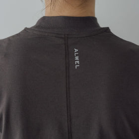 ALWEL モックネックTシャツ