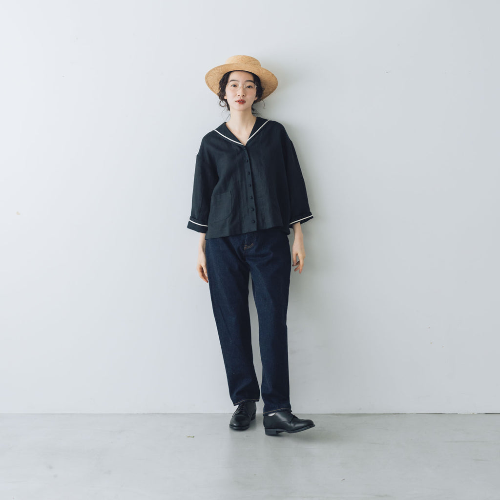 YAECA デニム ワイドテーパード