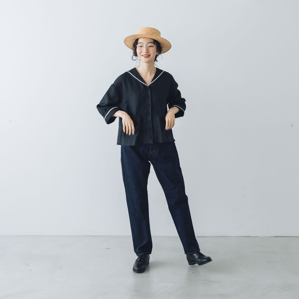 YAECA デニム ワイドテーパード