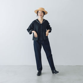 YAECA デニム ワイドテーパード