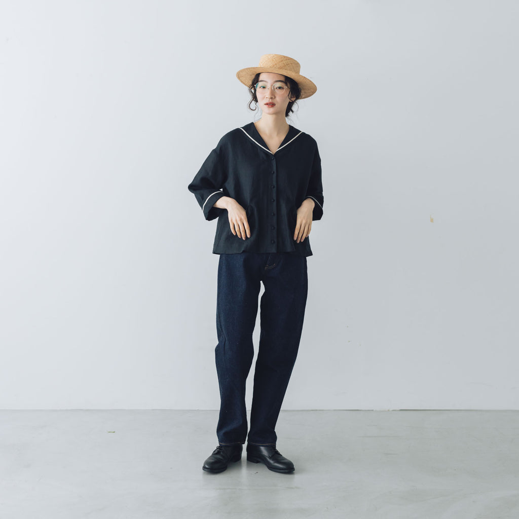 YAECA デニム ワイドテーパード