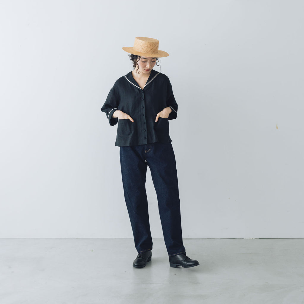YAECA デニム ワイドテーパード