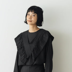 BUNON タックラッフルカラー