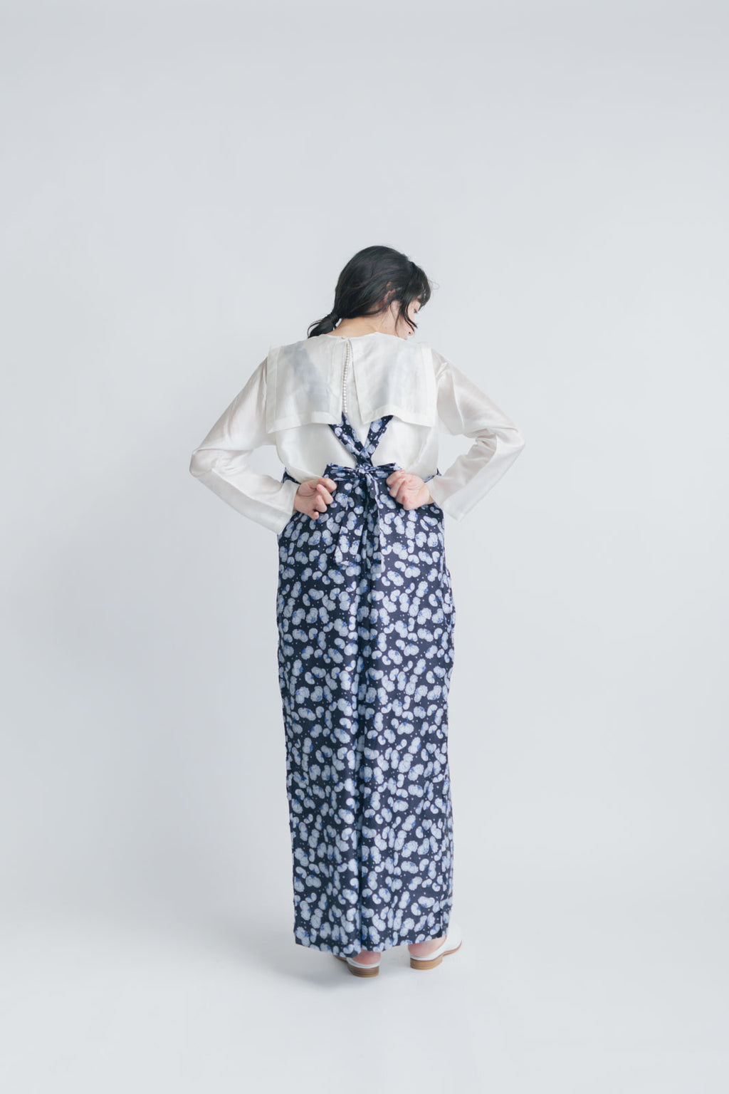 BUNON エンブロイダリー オーバーオール