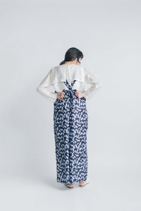 BUNON エンブロイダリー オーバーオール