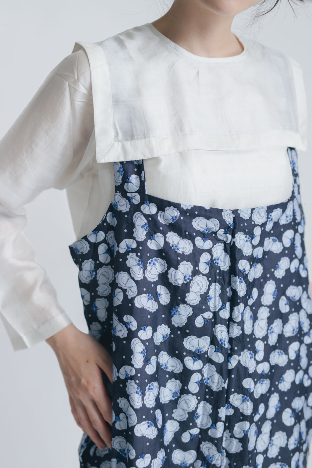 BUNON エンブロイダリー オーバーオール