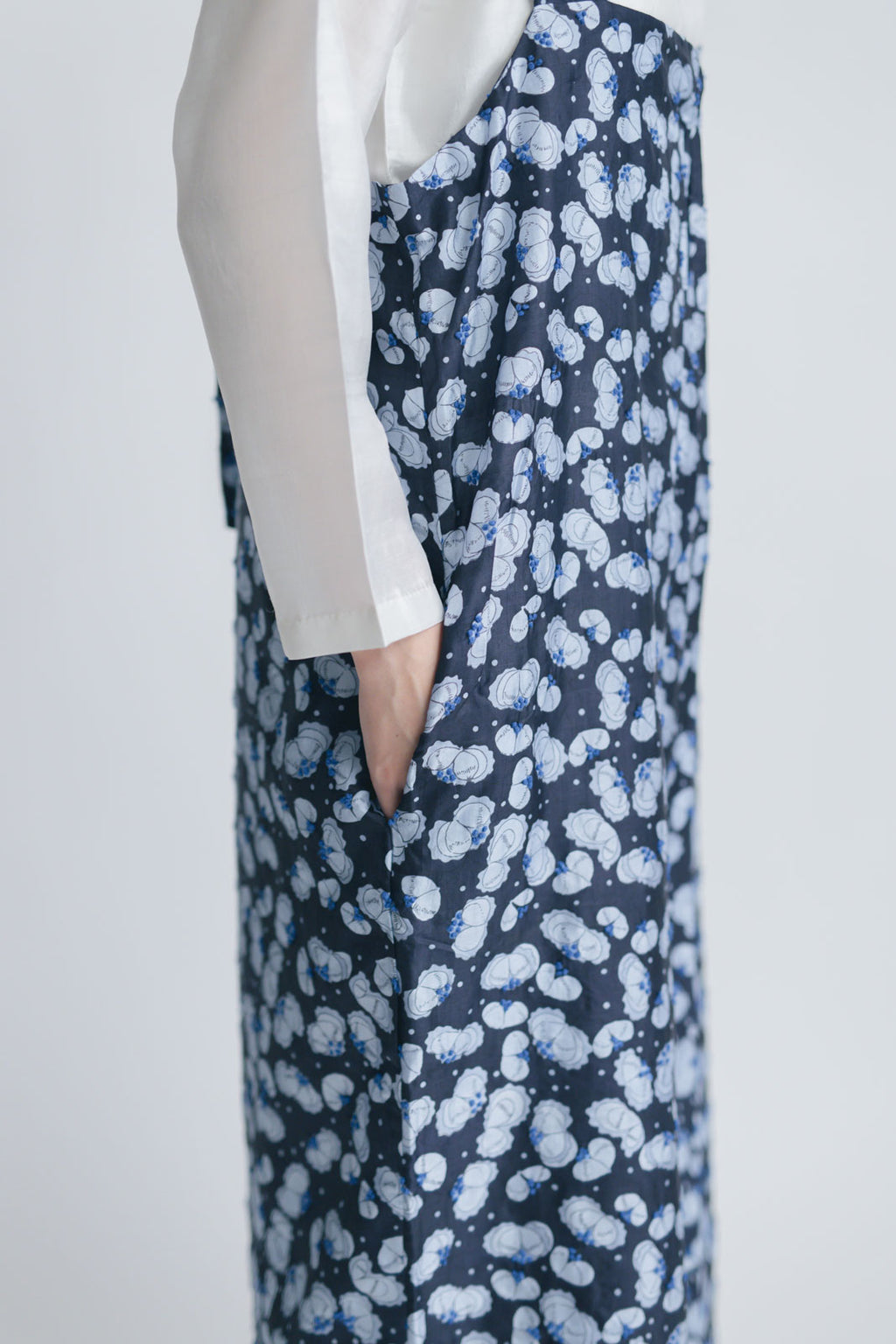 BUNON エンブロイダリー オーバーオール