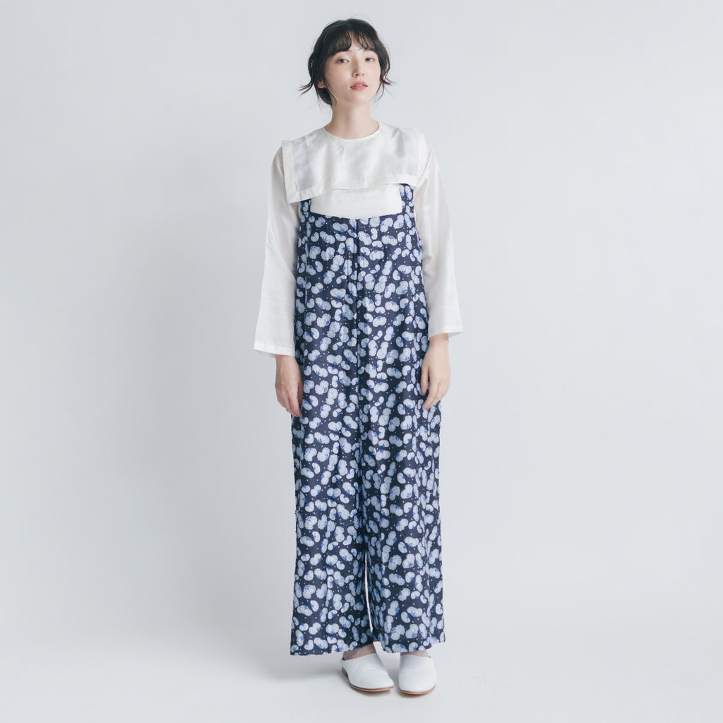 BUNON エンブロイダリー オーバーオール