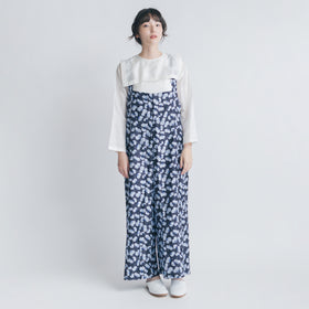 BUNON エンブロイダリー オーバーオール