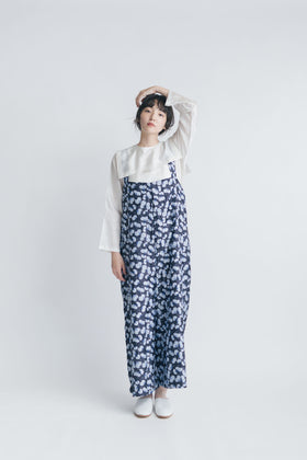 BUNON エンブロイダリー オーバーオール