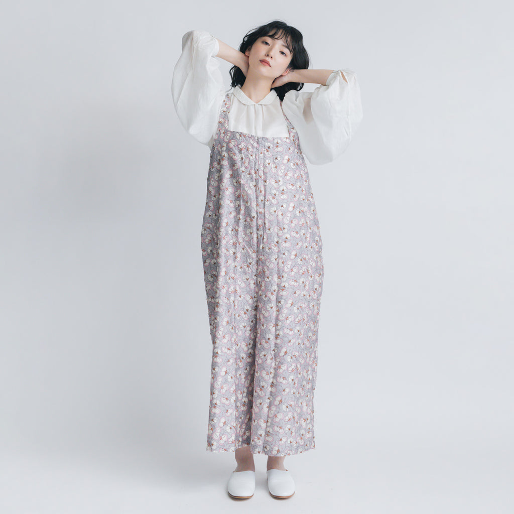 BUNON エンブロイダリー オーバーオール