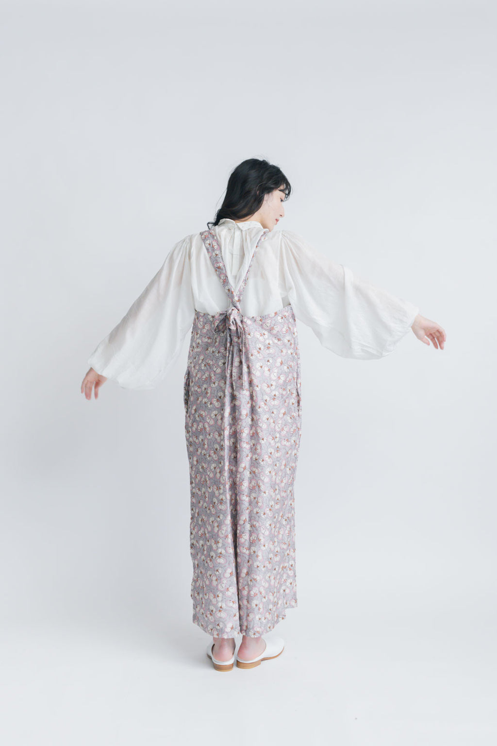 BUNON エンブロイダリー オーバーオール