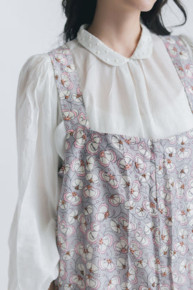 BUNON エンブロイダリー オーバーオール